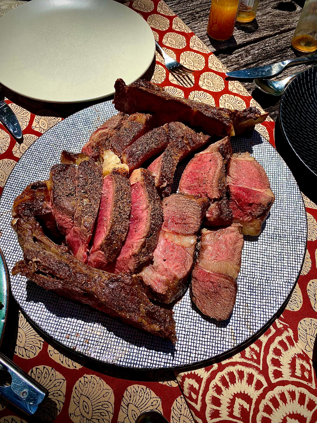 Pepper-Crusted Rib Eye