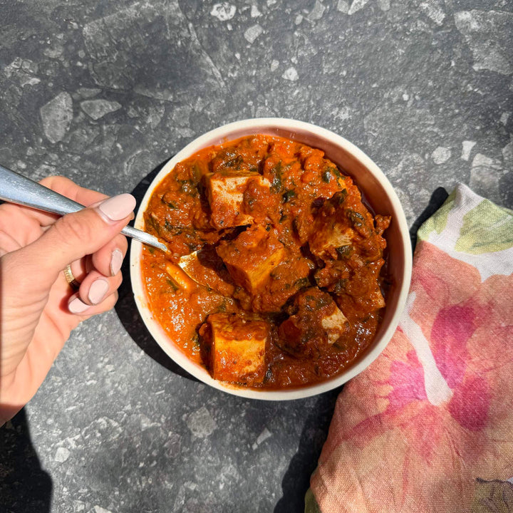 Butter Tofu Curry (Plant-based butter chicken) (Serves 2)