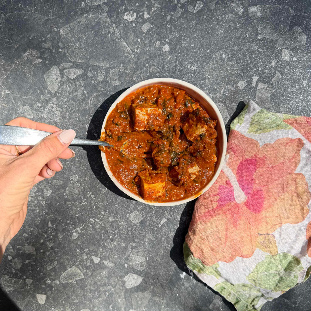 Butter Tofu Curry (Plant-based butter chicken) (Serves 2)