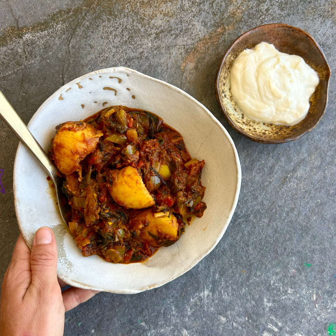 Potato & Eggplant Curry (Serves 2) | The Good Farm Shop