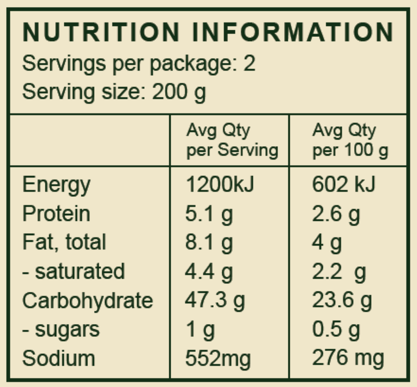 Garlic Butter Rice (Serves 2)