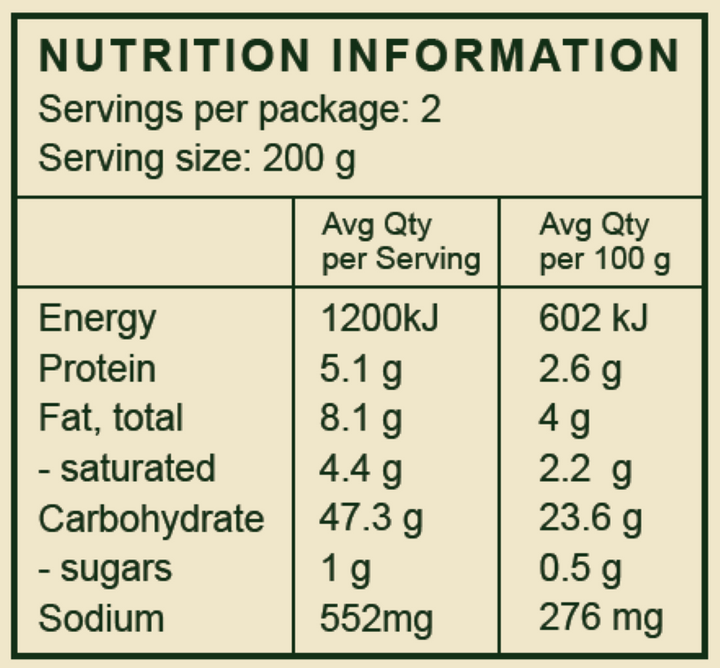 Garlic Butter Rice (Serves 2)