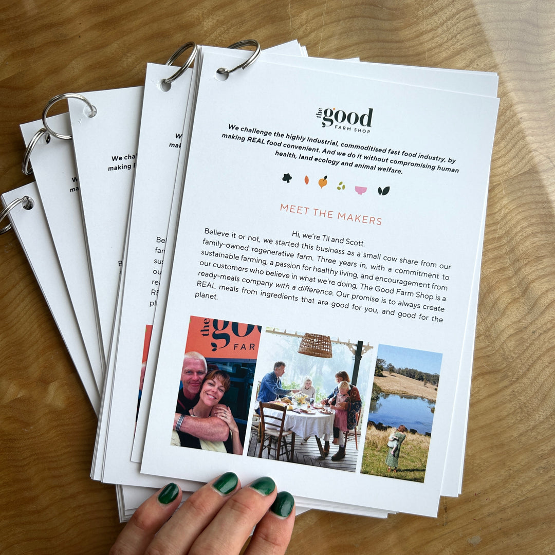 Wholesale MENU | The Good Farm Shop