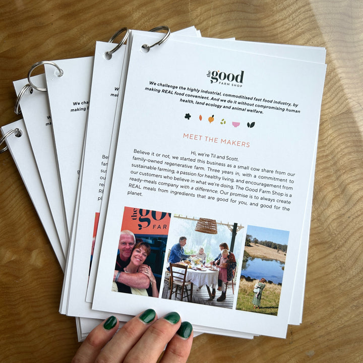 Wholesale MENU | The Good Farm Shop