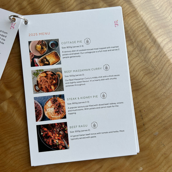 Wholesale MENU | The Good Farm Shop