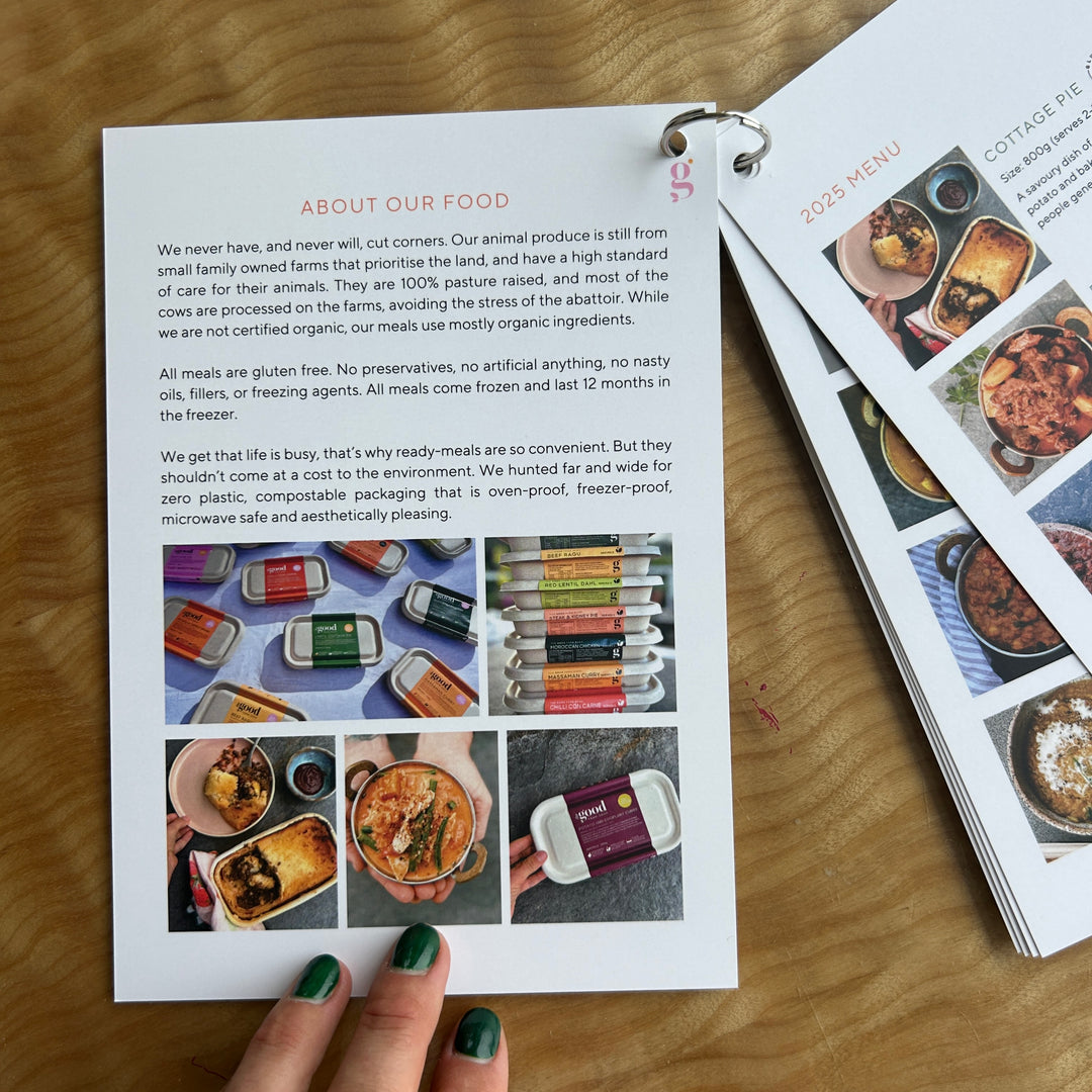 Wholesale MENU | The Good Farm Shop