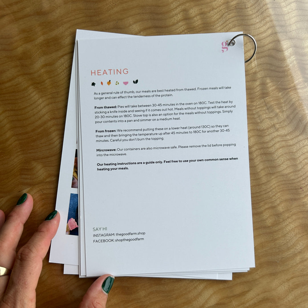 Wholesale MENU | The Good Farm Shop