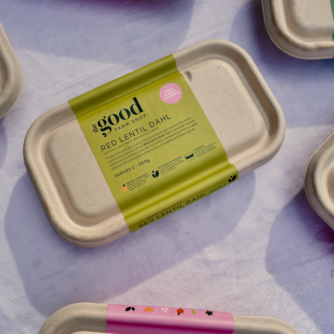 Organic Red Lentil Dahl (Serves 2)