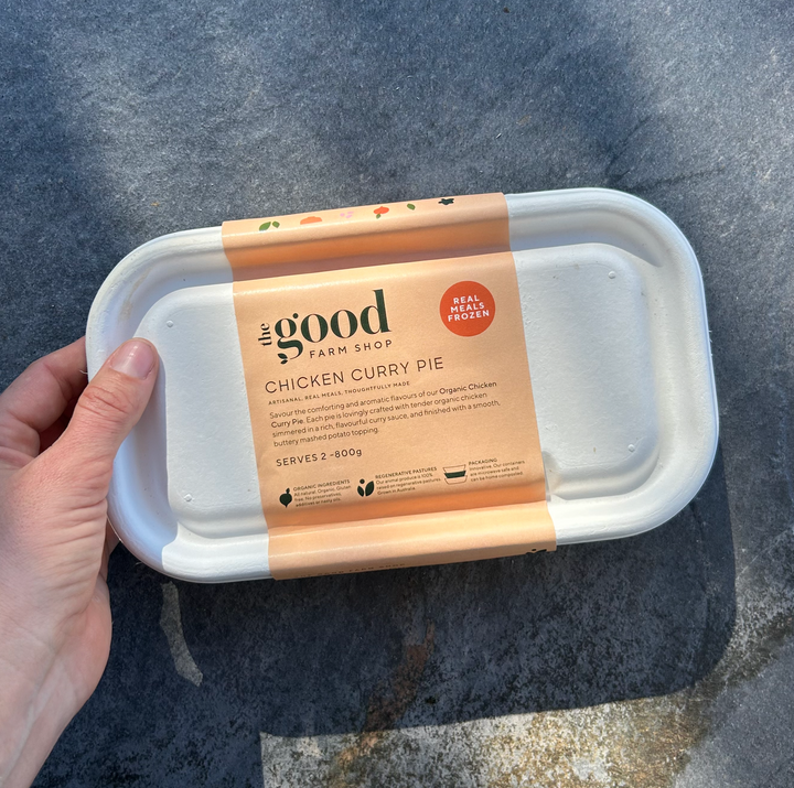 Organic Chicken Curry Pie (Serves 2-3) | The Good Farm Shop