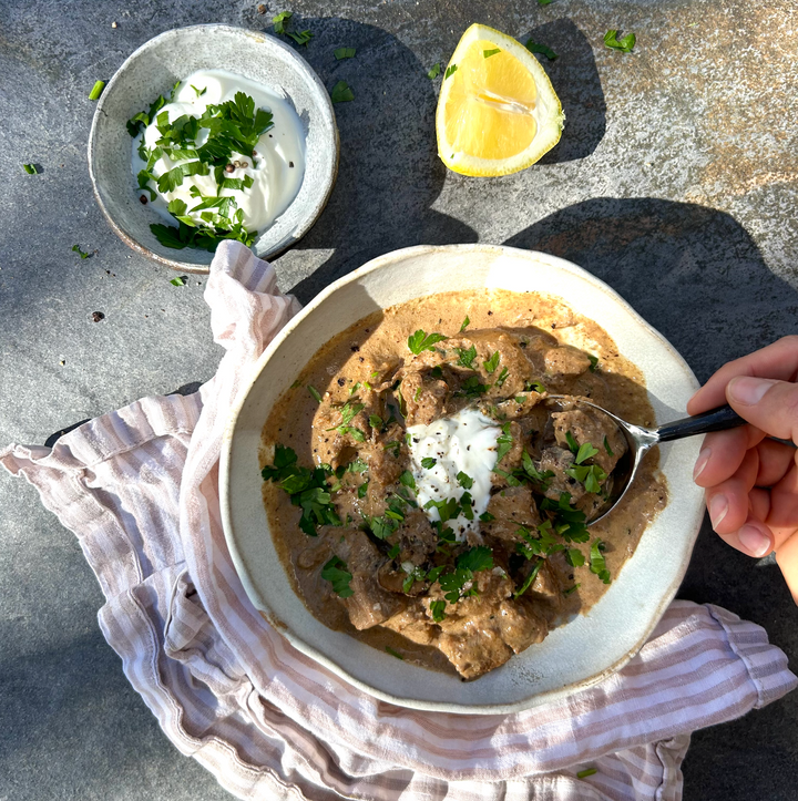 Beef Stroganoff (Serves 2) | The Good Farm Shop