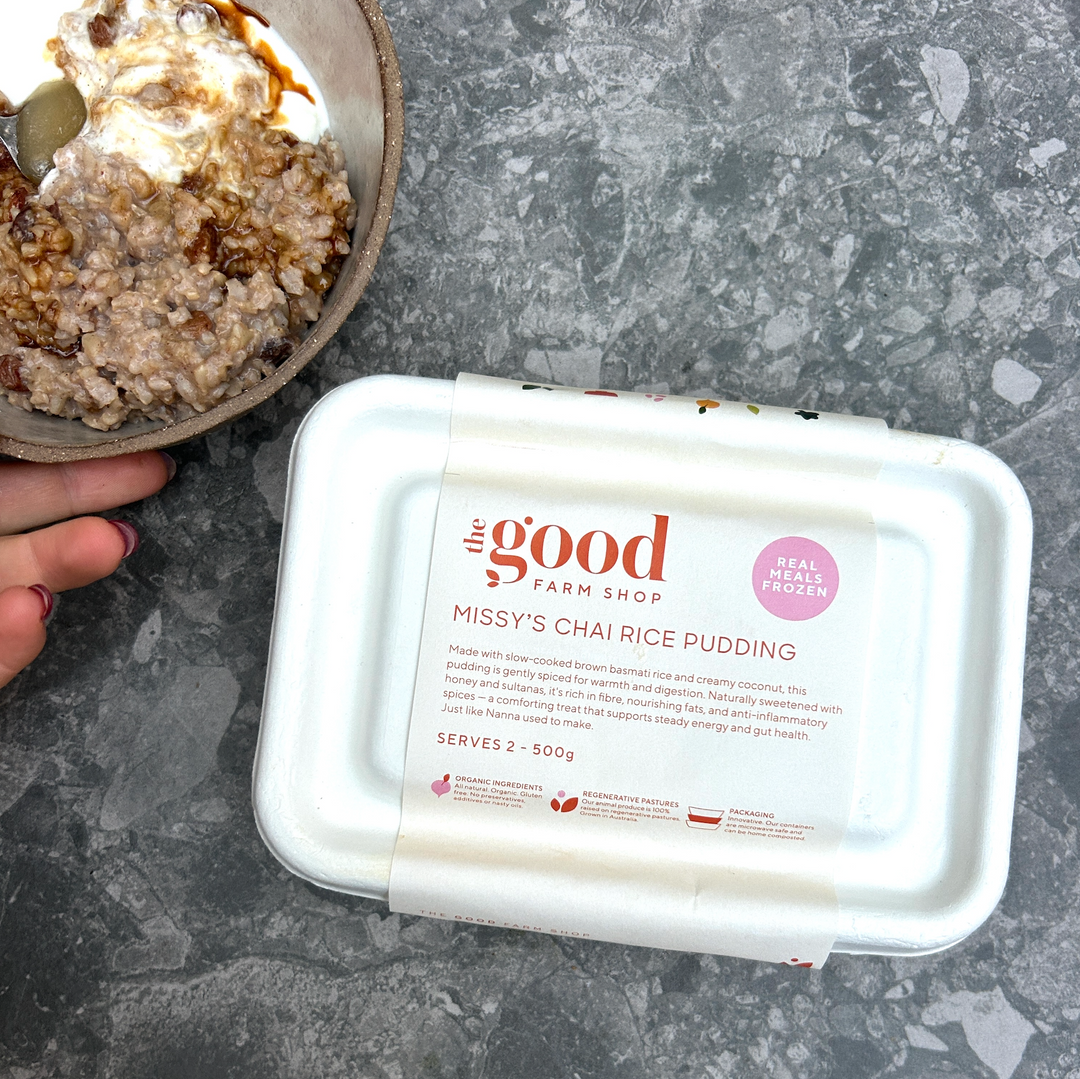 Missy's Chai Rice Pudding (serves 2) | The Good Farm Shop