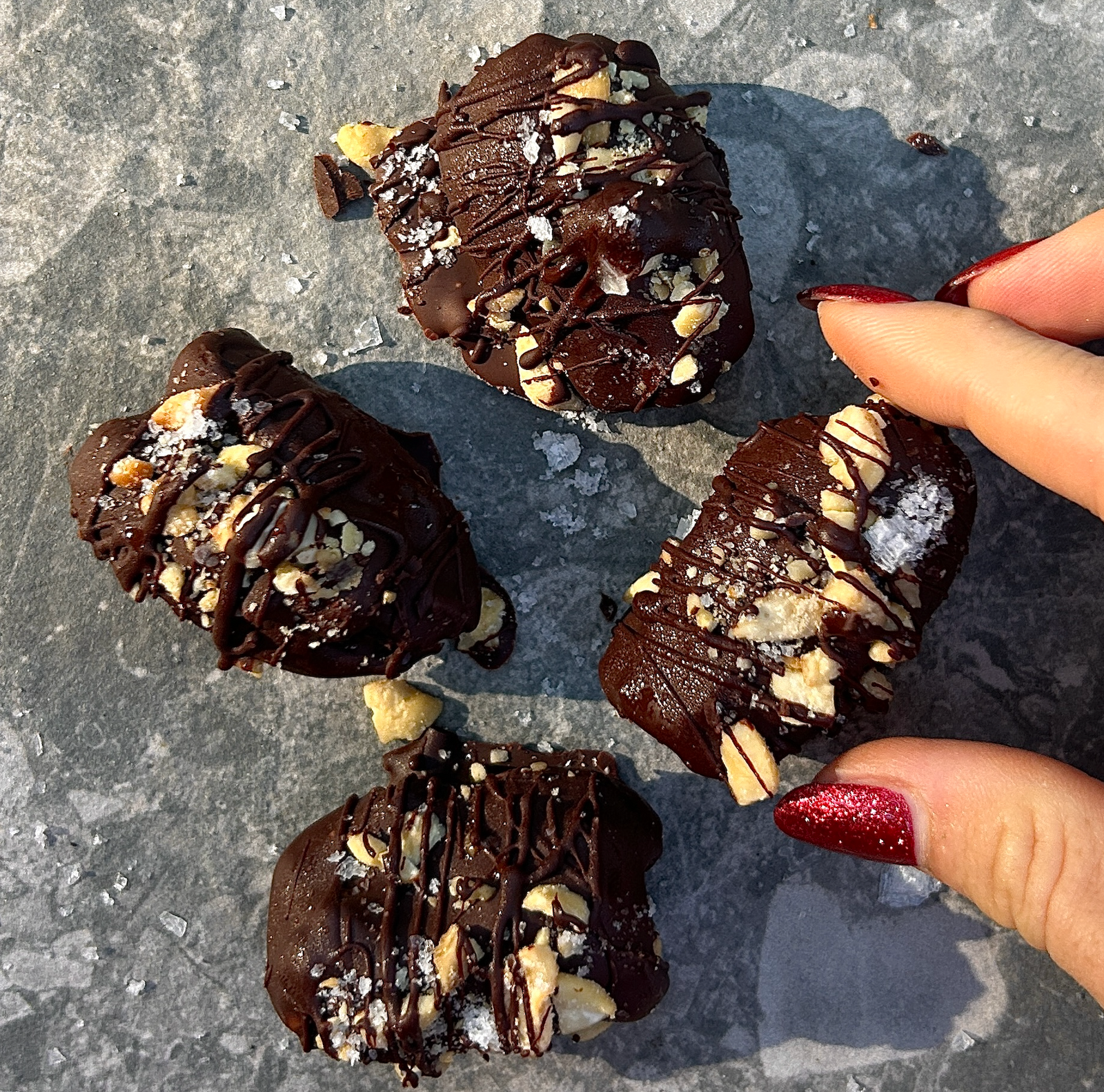 Salted Caramel Chocolate Bites (Serves 4) | The Good Farm Shop