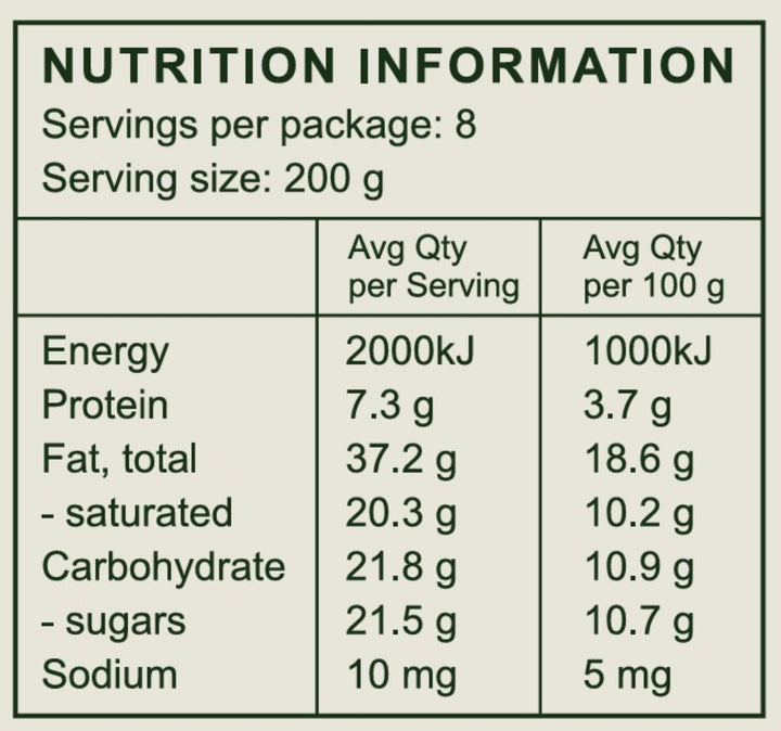Catering - Apple Crumble (Serves 8)