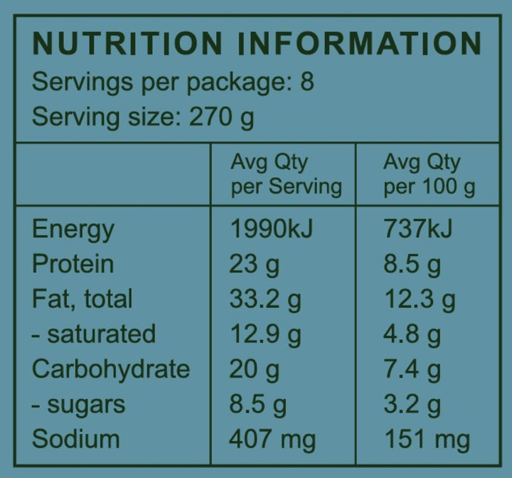 Catering - Anouk's Tuna Mornay (Serves 8)